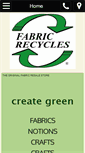 Mobile Screenshot of fabricrecycles.com